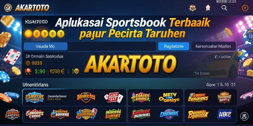 Tampilan gameplay taruhan olahraga yang mendebarkan di AKARTOTO.