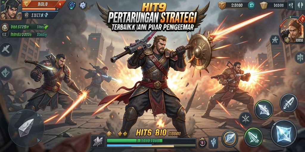 Tampilan luar biasa dari gameplay strategis di HIT9.
