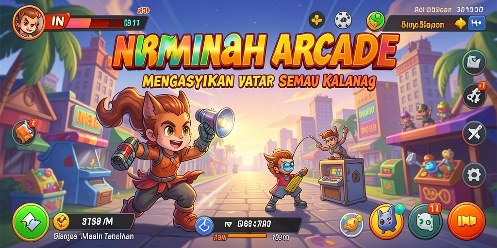 Screenshot gameplay menunjukkan aksi seru dalam permainan Arcade IN88.