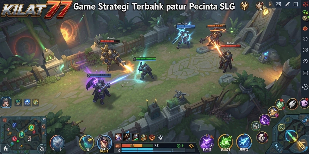 Tampilan menarik dari gameplay strategis KILAT77.