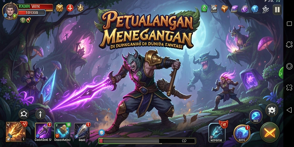 Menampilkan gameplay petualangan yang menegangkan dan penuh aksi.