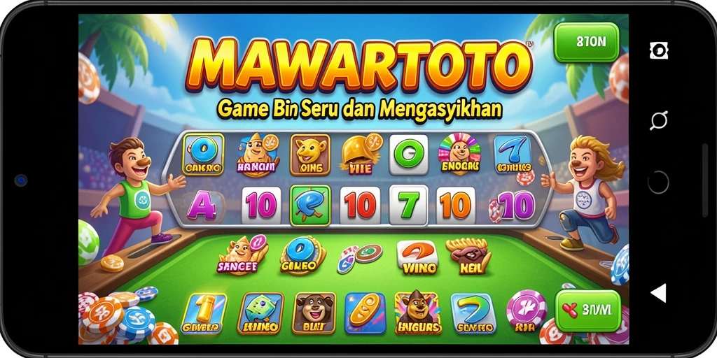 Tangkapan layar gameplay MAWARTOTO yang menampilkan keseruan Bingo.