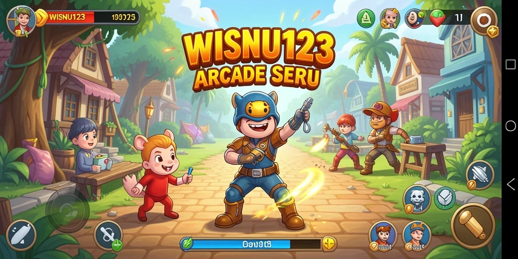 Tampilan gameplay WISNU123 yang menarik dan seru.